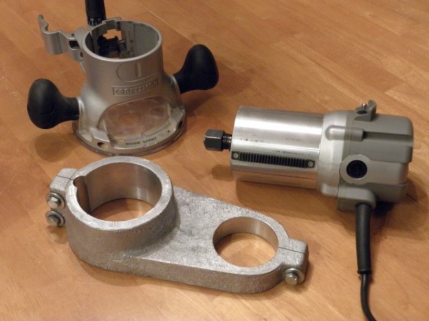 High Speed Spindle (Router) Mount for a CNC Mill – Scorch Works Blog