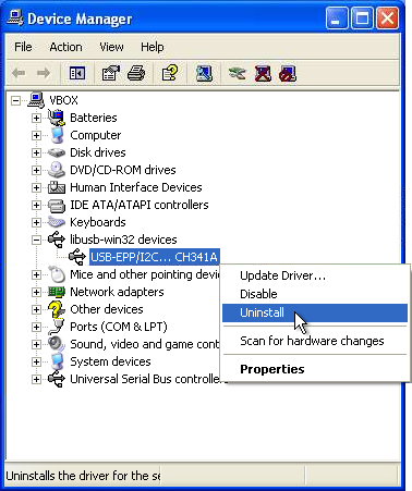 Libusb-win32 driver v1.2.6.0 Libusb-win32 driver v1.2.6.0
